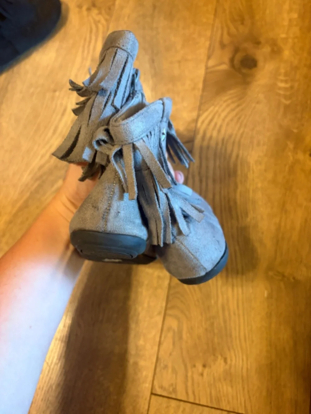 Jumping Beans Fringe Toddler Boots – Size 8 – Great Condition